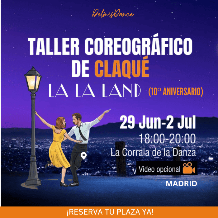 Clase de claqué en Madrid para Taller Coreográfico de Claqué.